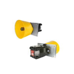 Hydraulický motor savost: 125 cm3/ot, hřídel: PTO 1 3/8" s montážní deskou a ochrana hřídele PTO