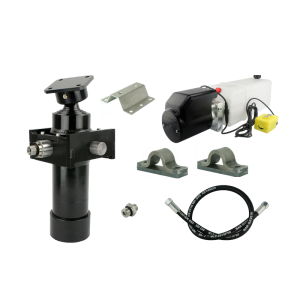 Hydraulika pro sklápěcí přívěs. Sada sklápění k 5 tun + napájecí zdroj 12 V + zdvih
