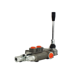 1-sekční hydraulický rozdělovač 80L s pákou