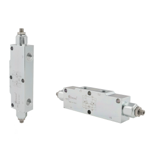 Dvoucestný ventil blokující přetížení COUNTERBALANCE VBCL závity: 1/2" průtok: 60L/min max. tlak: 350bar