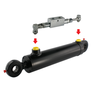 Hydraulický válec dvojčinný 63/32/200 zámek U25