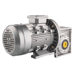 3fázový elektromotor 380V 1,1 kW se šnekovým převodem HMRV 63 IEC90 s převodem 1:20. Nahradit NMRV MOTOVARIO.