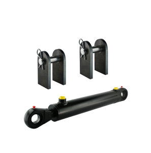 Hydraulický válec dvojčinný 80/45/200 U40 úchyty