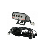 Ovládací panel se čtyřmi spínači a sadu kabelů