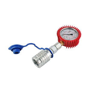 Manometr glycerinový 160 Bar 1/4" se zástrčkou