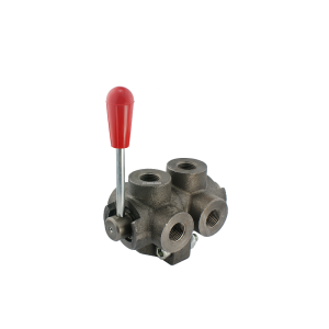 Vysokotlaký 6/2 cestný kulový přepínací kohout 100L 3/4" Centrálně otevřený