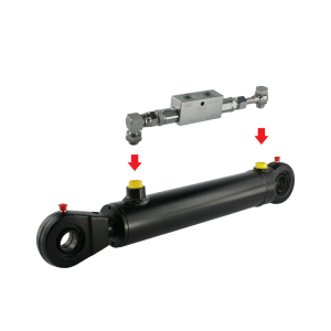 Hydraulický válec dvojčinný 50/28/200 zámek U30