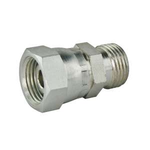 Hydraulický konektor přímého typu: AB palcový závit: 3/4 "- 3/4"