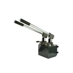 Dvě ruční hydraulické čerpadla 2 stránka 12 cm a 2 stránka 12 cm nádrž 6 L