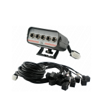 Ovládací panel s pěti spínači a sadu kabelů 24V