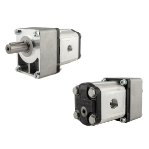 Hydraulický motor ozubený savost: 26 cm3/ot, otáčky do 2500 ot./min s ložisky