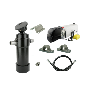 Hydraulika pro sklápěcí přívěs. Sada sklápění k 7 tun + napájecí zdroj 24 V + zdvih válec