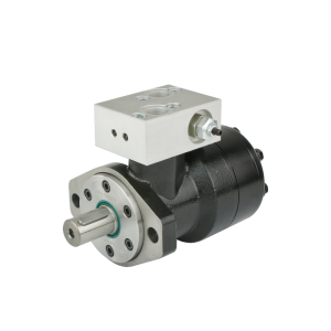 Hydraulický motor BMR 200 cm3/ot s příčným ventilem pro ovíječku