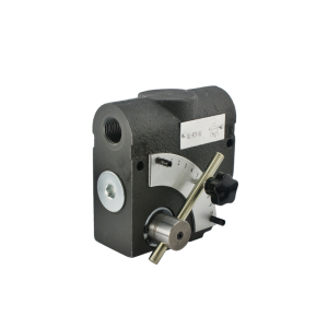 Proporcionální 3-cestný rozdělovač průtoku AL- FCV 3/4" se stupnicí