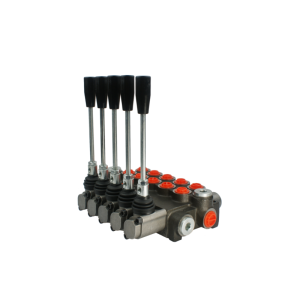 Hydraulický monoblokový rozvaděč 5 sekční 40L